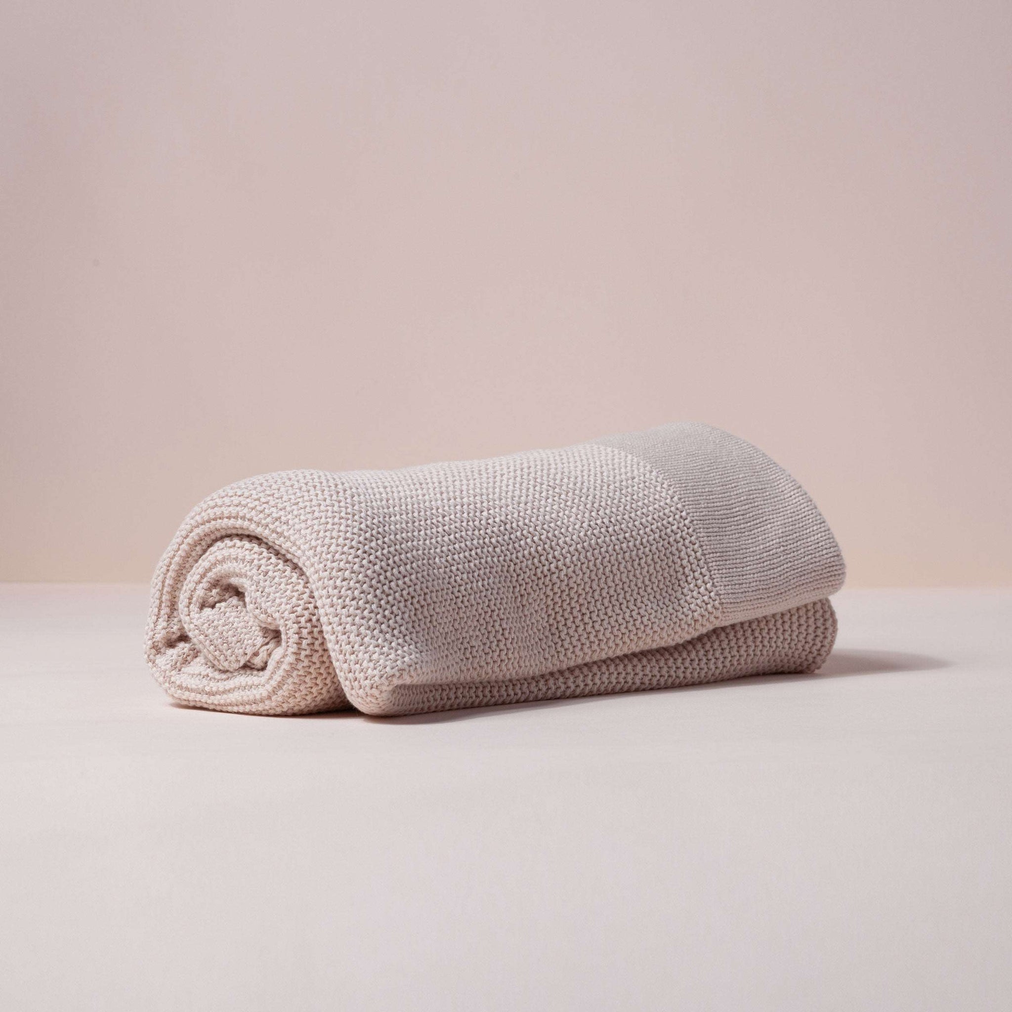 Baby Knit Blanket – Oatmeal