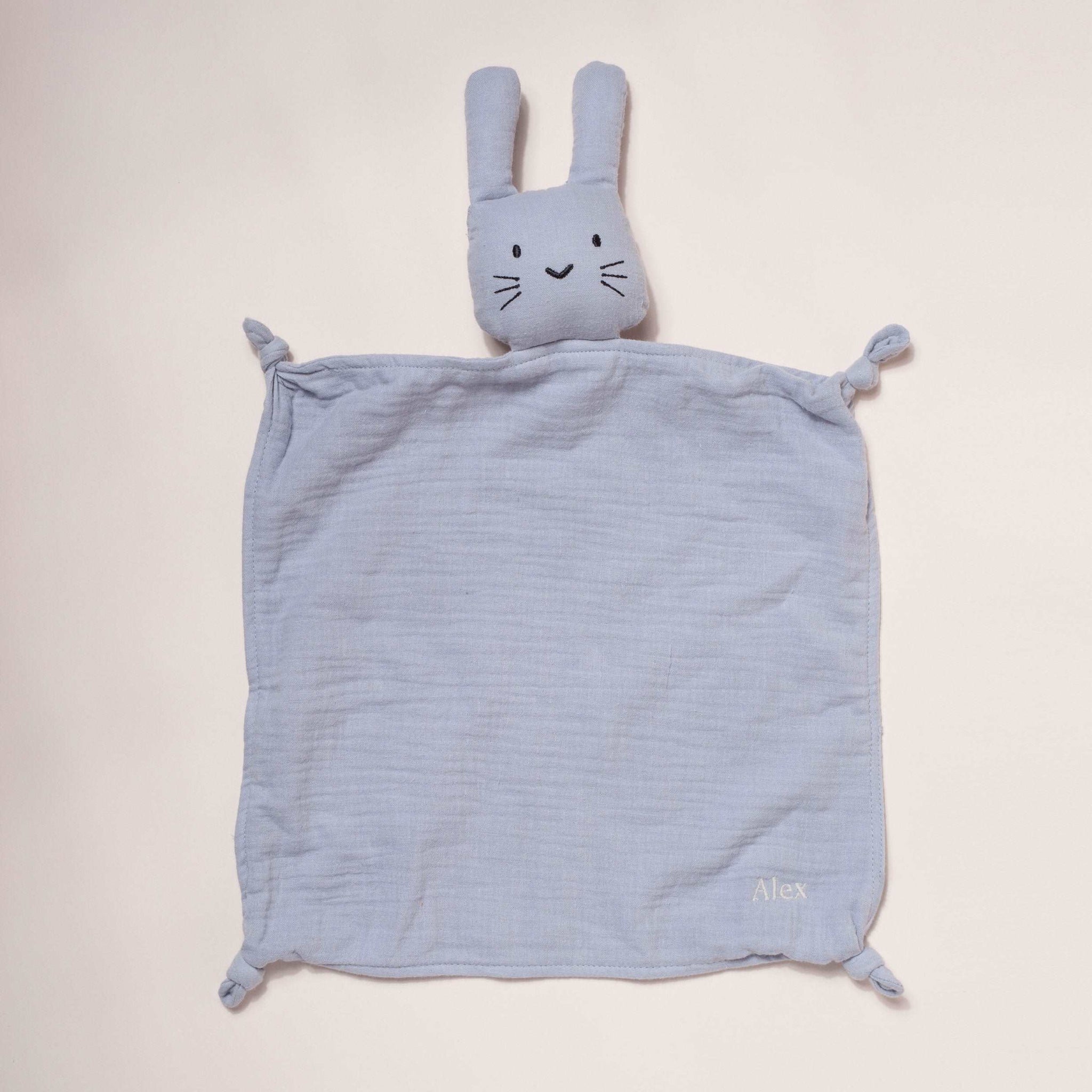 Baby Comforter - Blue Bunny