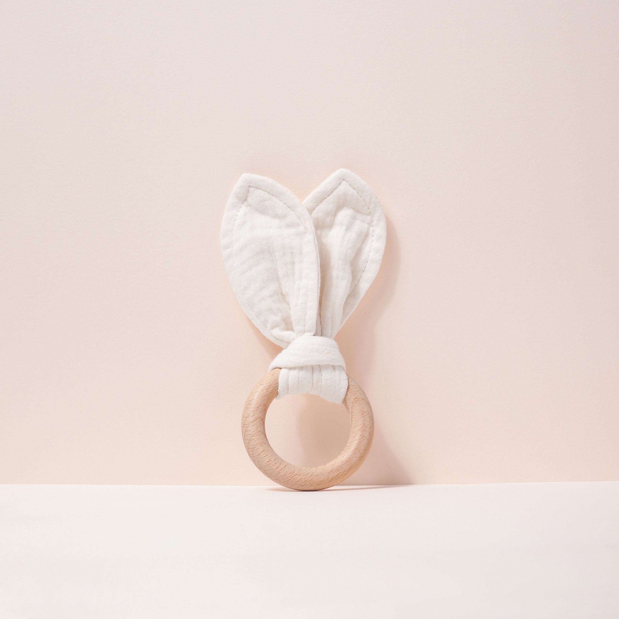 Baby Teether – White Bunny
